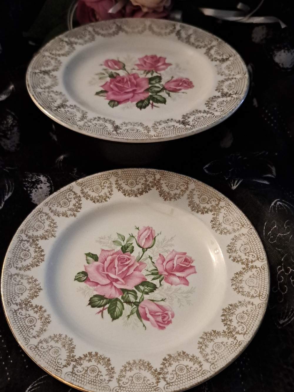 Classic Vintage Swinnertons Pink Rose  Dinner Plate.